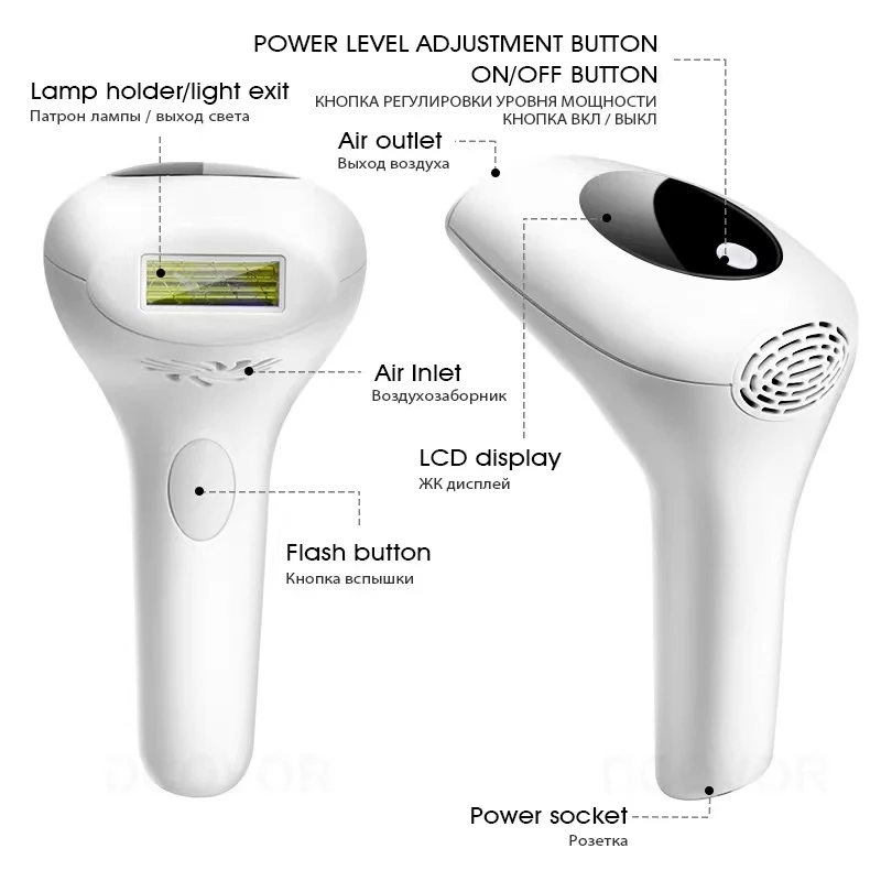 10 뷰티 케어 IPL 제모기 990,000 플래시 여 - From Home Hair Care 리뷰 및 가격