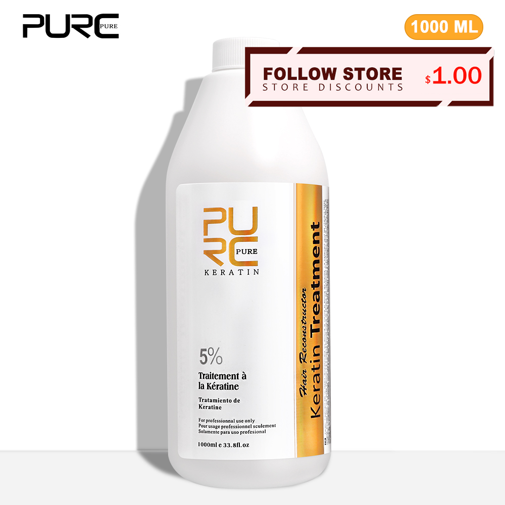 PURC 5% 케라틴 스무딩 트리트먼트, 브라질 케라틴 - Hair Care In Salon 리뷰 및 가격